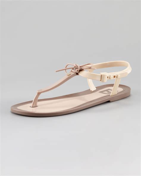 fendi jelly sandals for sale|Fendi sandals flat woman.